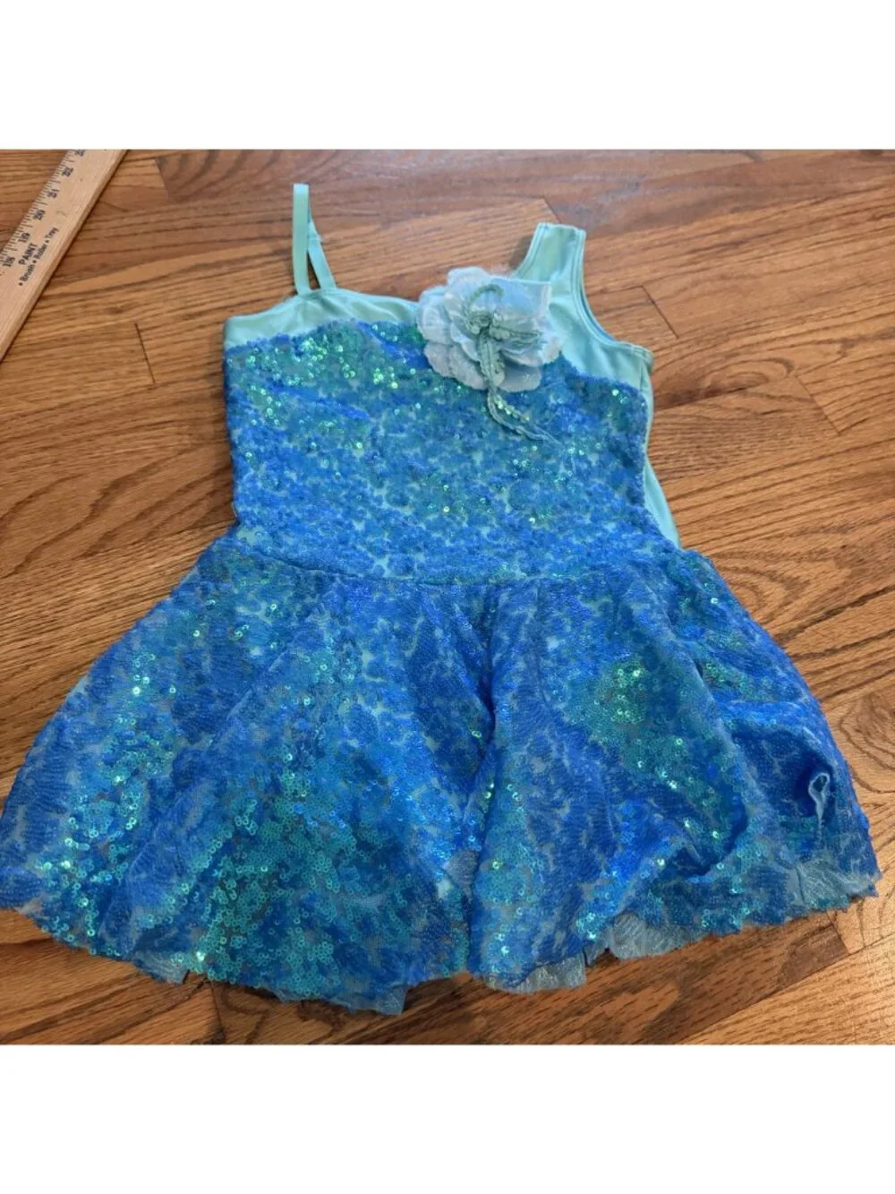Costume Gallary Girls Medium Child MC Blue Competition Dance Costume 19323 Jazz